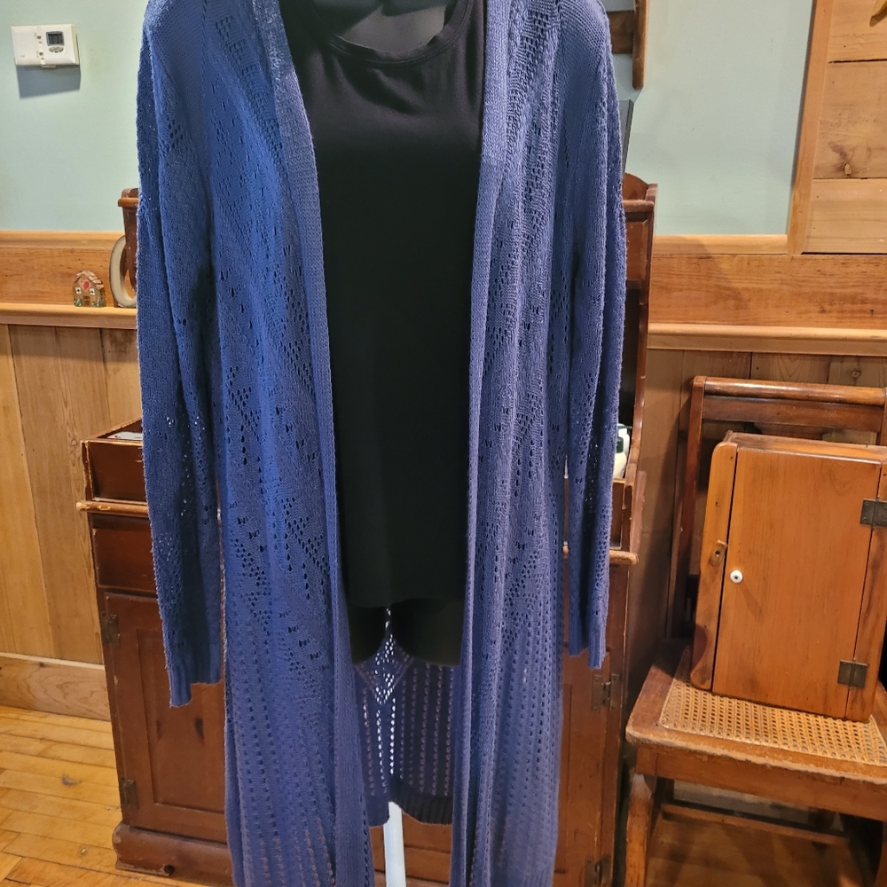 LOVE ELLIE Long Cardigan Sweater size Large